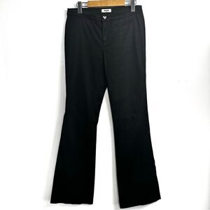Vintage 90s Moschino Black Flare Pants Sz 10